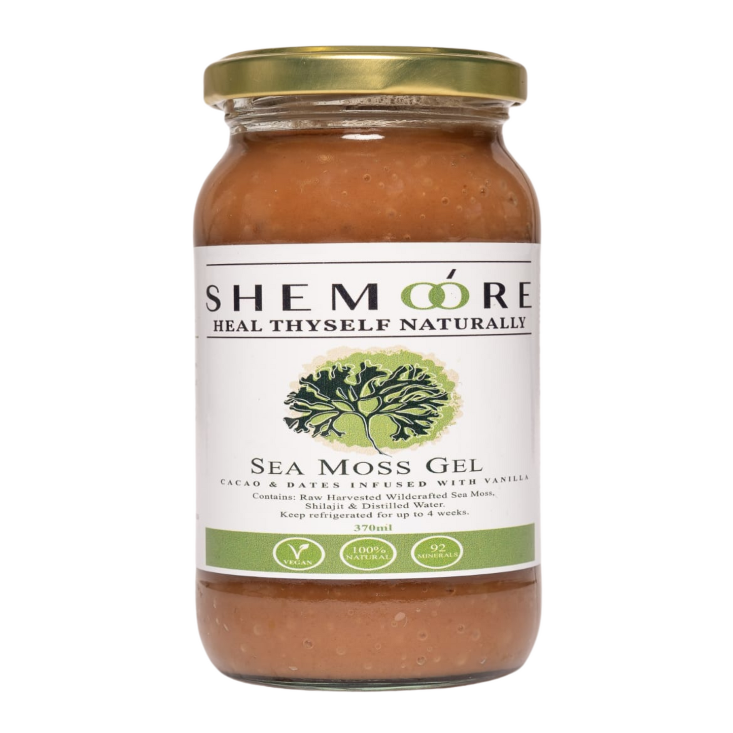 Premium - Sea Moss cell Food (Cacao & Dates Infusion with vanilla)
