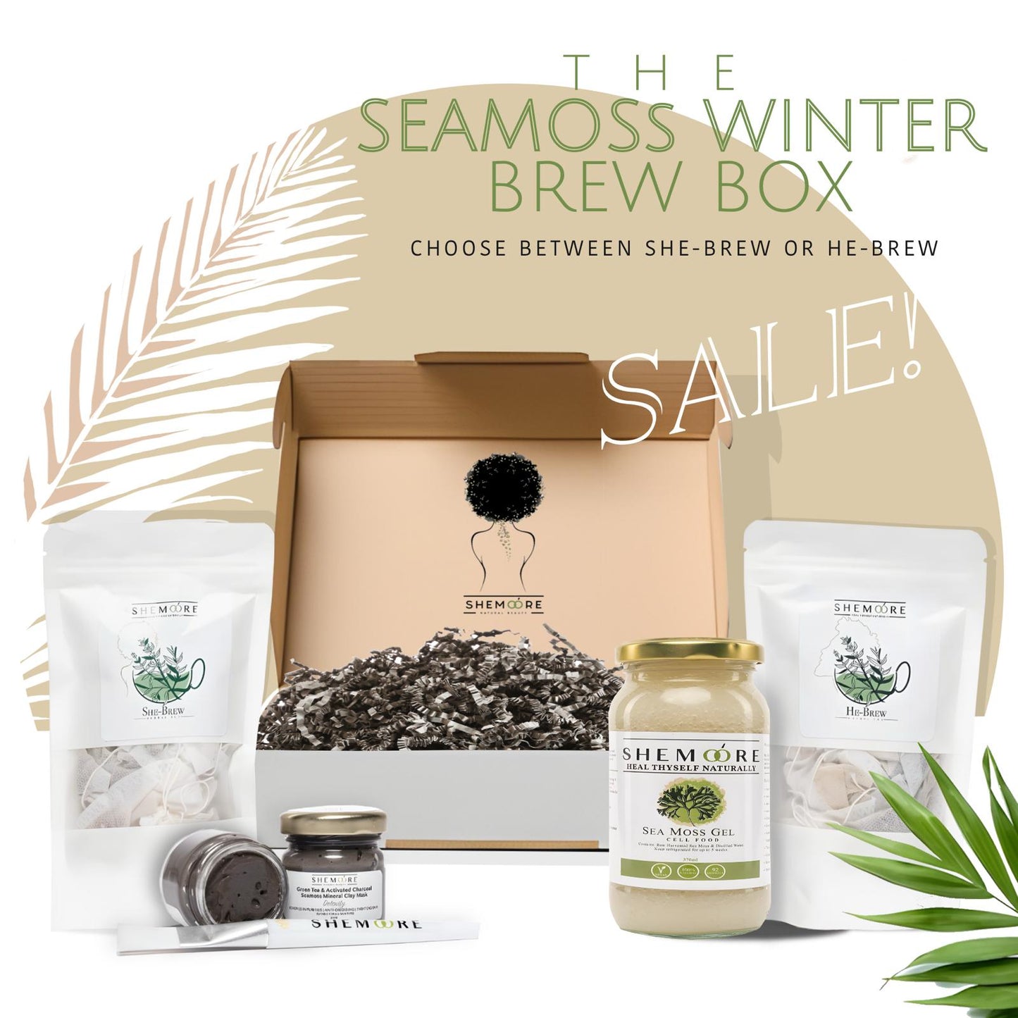 Immunity: The Seasonal Seamoss He-brew Box