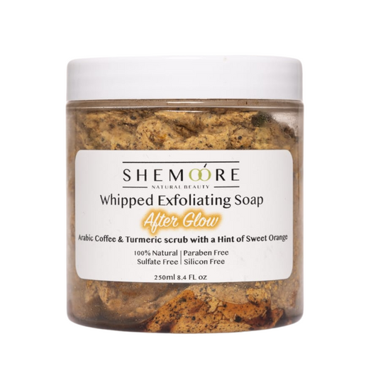 Whipped exfoliating soap Arabic Coffee & Turmeric scrub